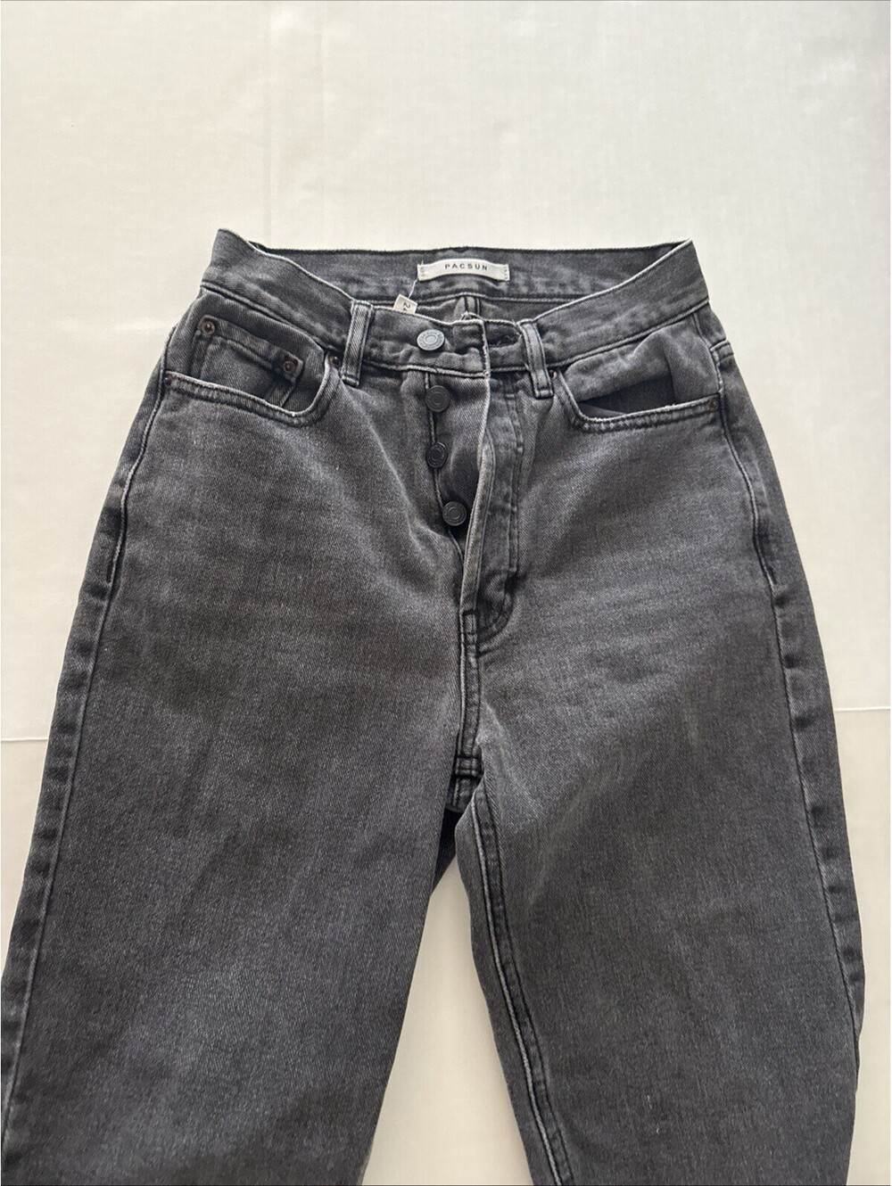 Pacsun Black Jeans Size 24 Ultra High Rise Slim